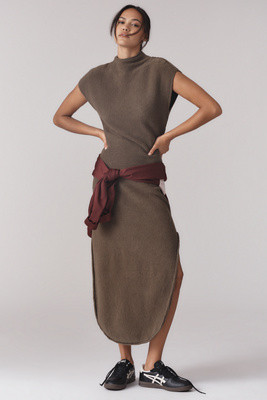 Daily Practice by Anthropologie Column Sweater Midi Dress | Anthropologie (US)
