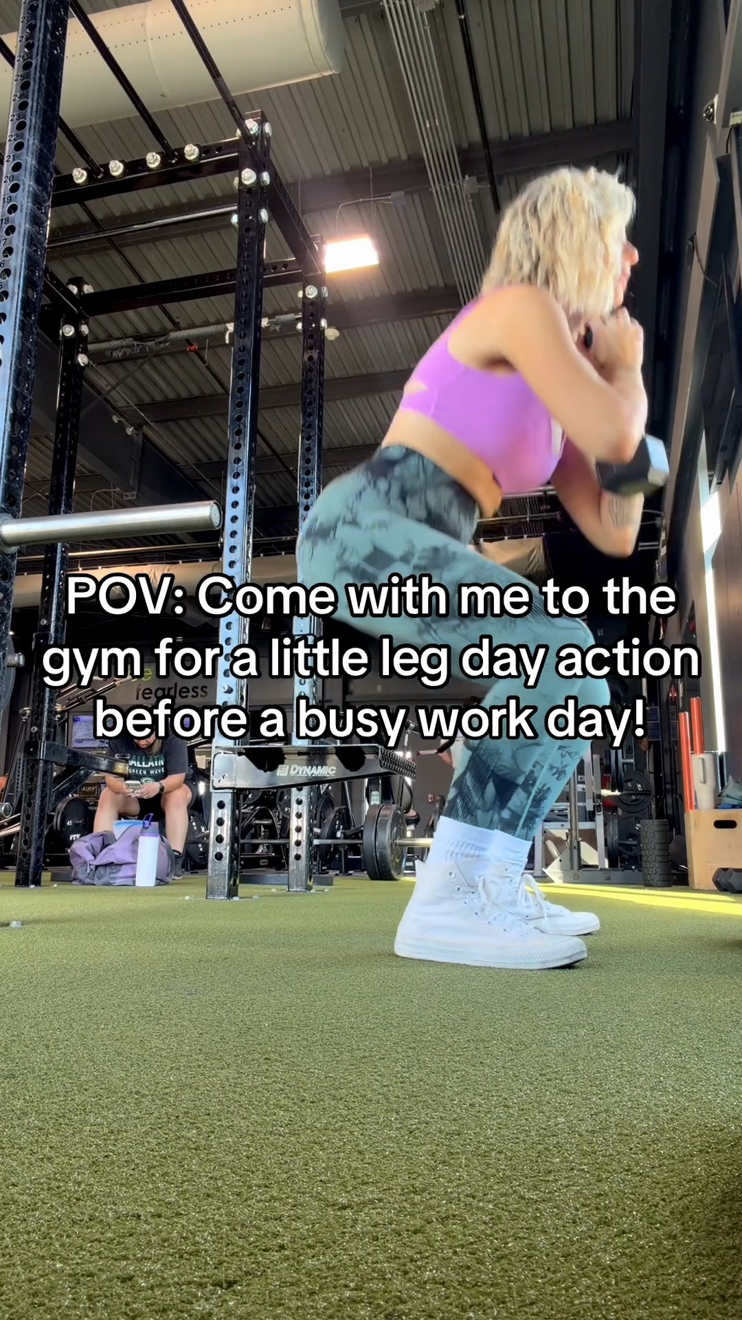 Let’s do a little leg day workout together!! Come along for the ride. I forgot until the end that I was recording… I had to go straight to work after my workout. Plot twist. I completely forgot deodorant. Yay me. Sorry to my clients… but I don’t think it was too bad lol.

#LTKvlog #LTKfitnessgoals #LTKselfcare