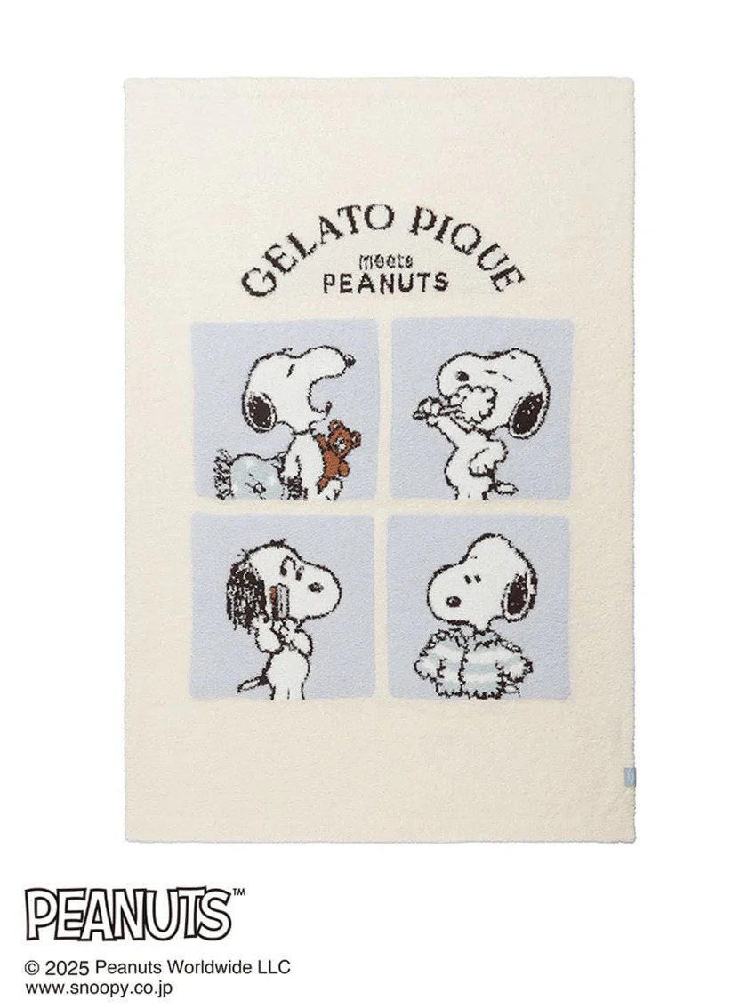 [PEANUTS] Original Art Blanket | Gelato Pique