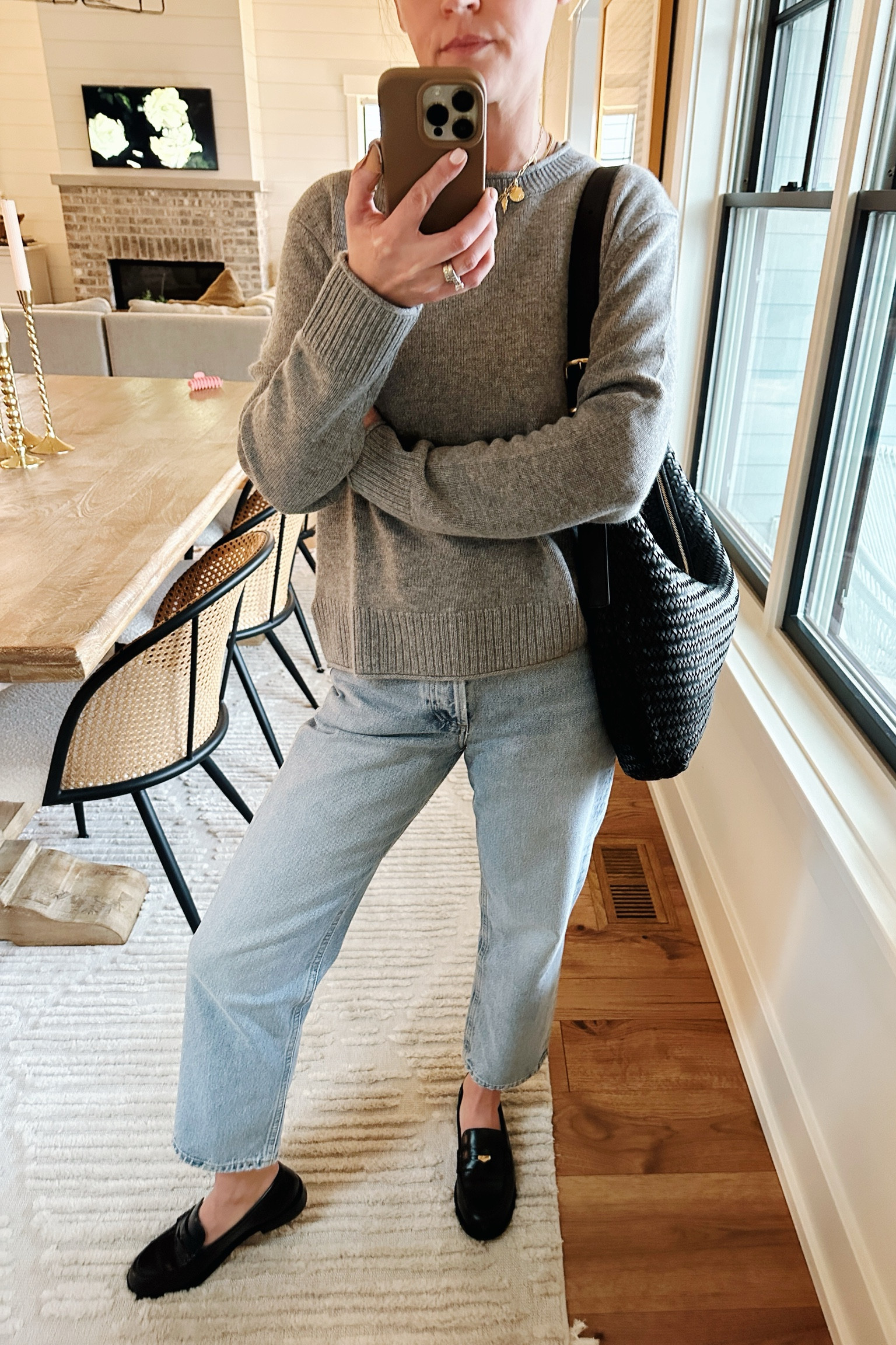 Sweater size small
Jeans run big, size 24

#LTKOver40 #LTKStyleTip #LTKSeasonal