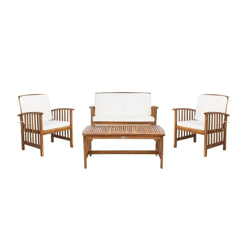 Delosreyes 4 - Person Outdoor Seating Group with Cushions | Wayfair North America