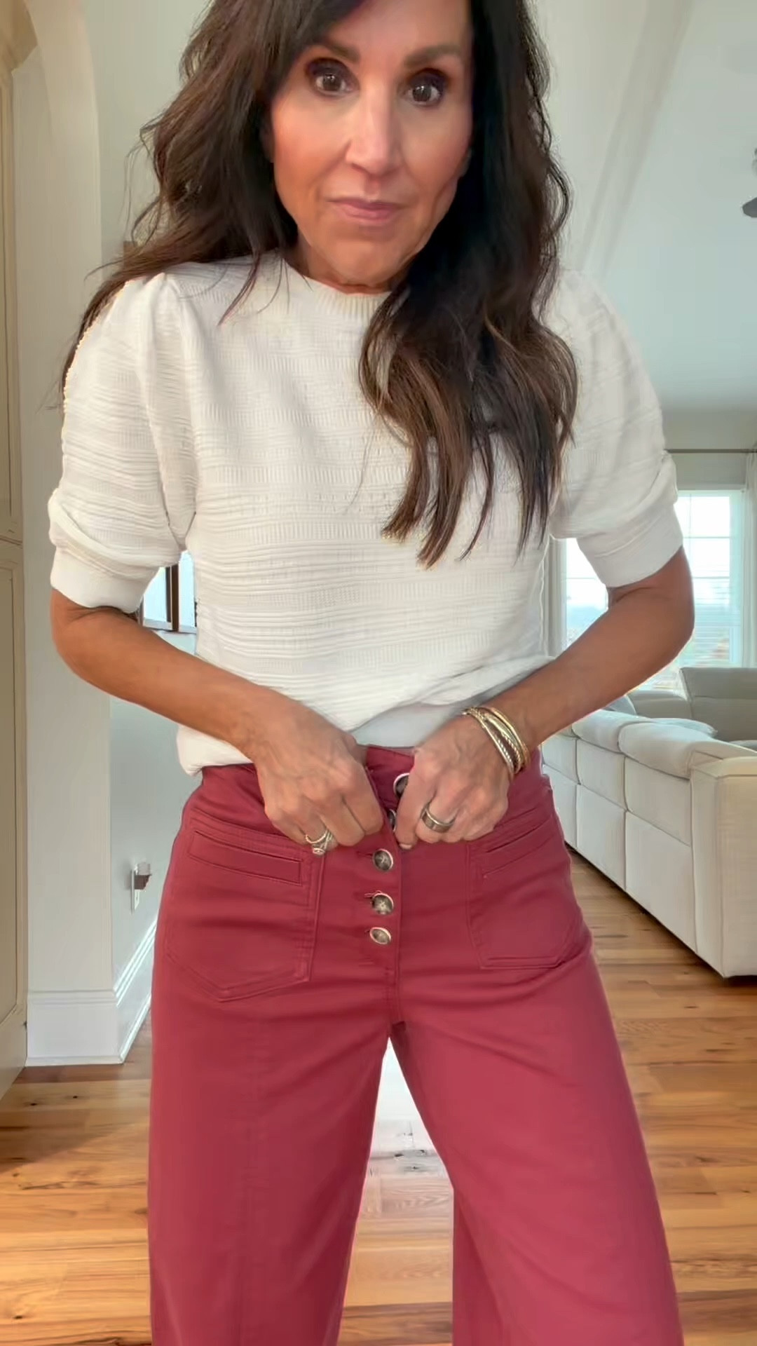 If you keep reaching for jeans, try this instead. These pants are perfect for spring!
Sweater - small
Pants- 2 

#LTKOver40 #LTKSeasonal