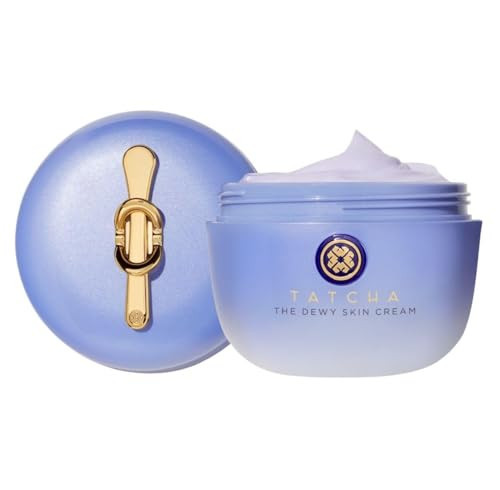 TATCHA The Dewy Skin Cream, Jumbo | Rich Line-Plumping Moisturizer - Hydrate, Plump, and Protect Dry Skin | 75 ml / 2.54 fl. oz. | Amazon (US)