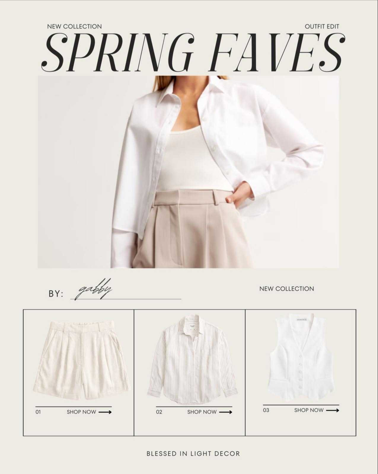 Neutral spring style edit#spring2024 #spring #abercrombie #style #styleinspo #styleblogger #fashionstyle #styling #fashions #womens #girls 

#LTKbeauty #LTKstyletip #LTKFestival
