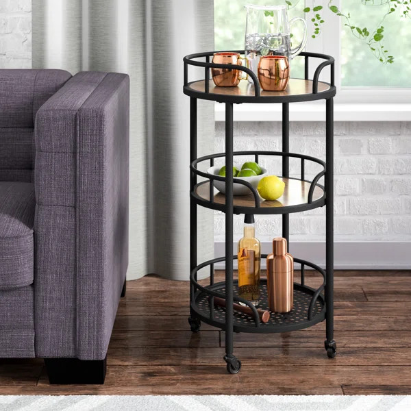 Braxton Mobile Bar Cart | Wayfair North America