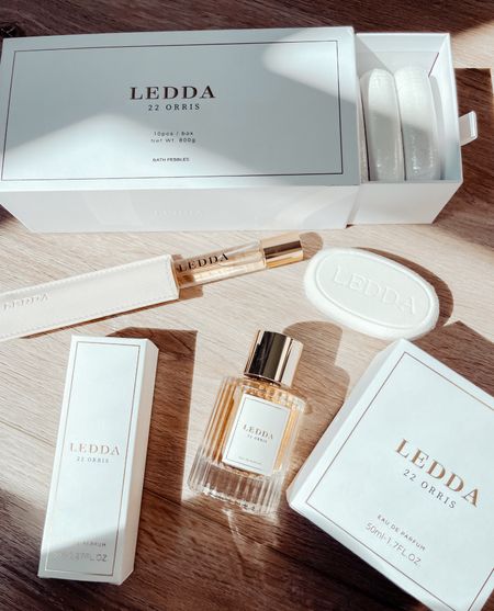 The @leddafragrance 22 Orris is a unique yet subtle blend of buttery iris, sandalwood and soft musk and she is stunning!

I absolutely love the travel case that the travel sized perfume comes in. It’s elegant and chic. The packaging is 10/10 and the scent is perfection! It’s soft, feminine and elegant. I love the soft musky scent with the subtle crispness of the pear 🍐. It sits on the skin so beautifully. I can't stop smelling myself when I wear this scent.

NOTES: Pink pepper, pear leaf and fresh wild freesia combined with sheer jasmine, creamy orris extracts and lily of the valley create a warm, intimate fragrance. 

This scent is perfect for date night, or for your new Spring signature scent. A beautiful gift for Mom too! The bath pebbles are the perfect gift! They smell amazing, look chic and are $40 for a 10 pack. They also have great gift scents which I've linked if you do decide to gift this.

#MomentsInLEDDA #ad 


#LTKbeauty #LTKfindsunder100 #LTKGiftGuide