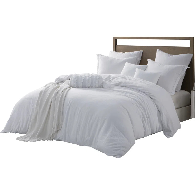 Akins Reversible 2 Piece Duvet Cover Set | Wayfair North America