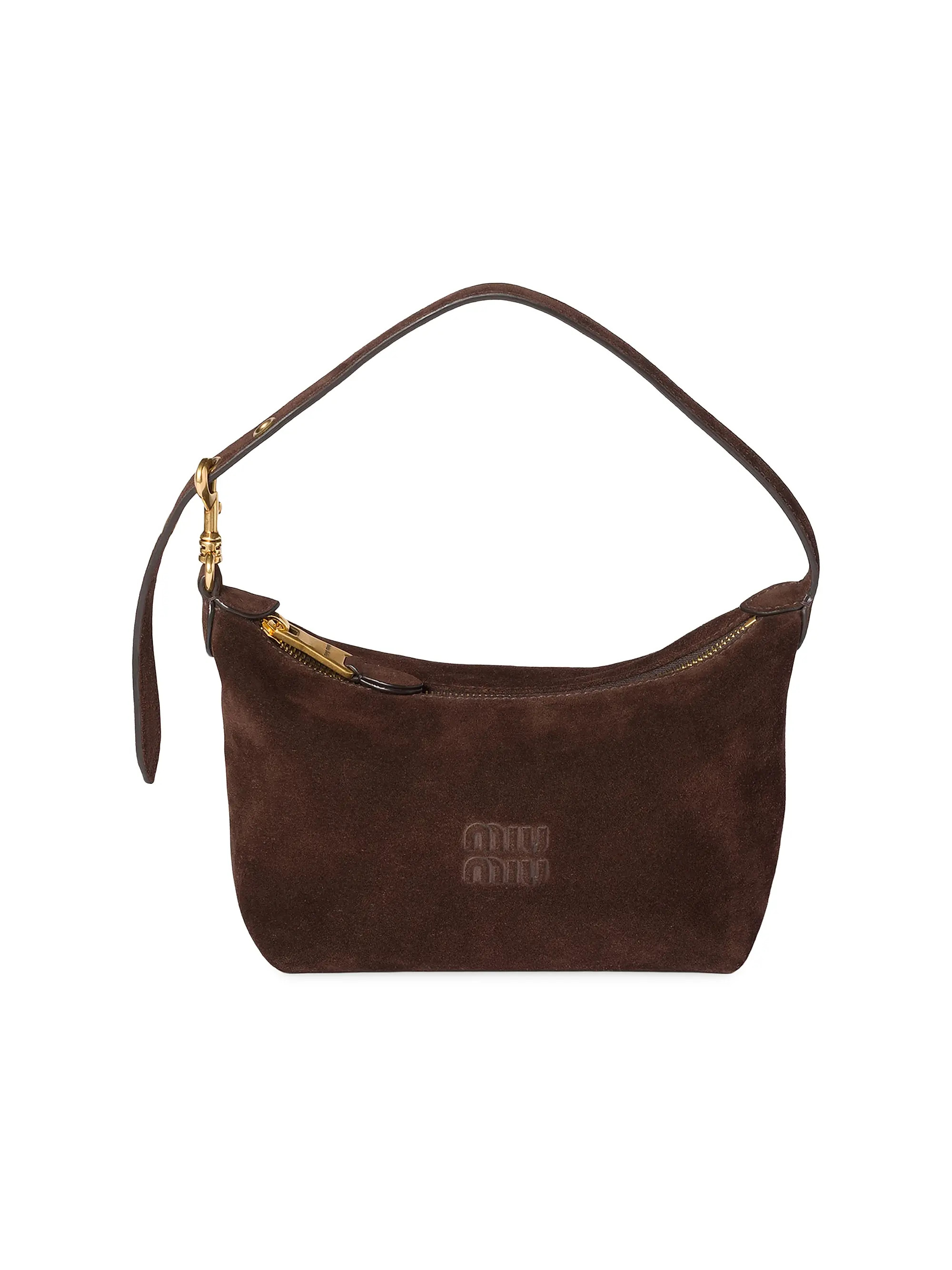 Suede Pouch Top Handle Bag | Saks Fifth Avenue