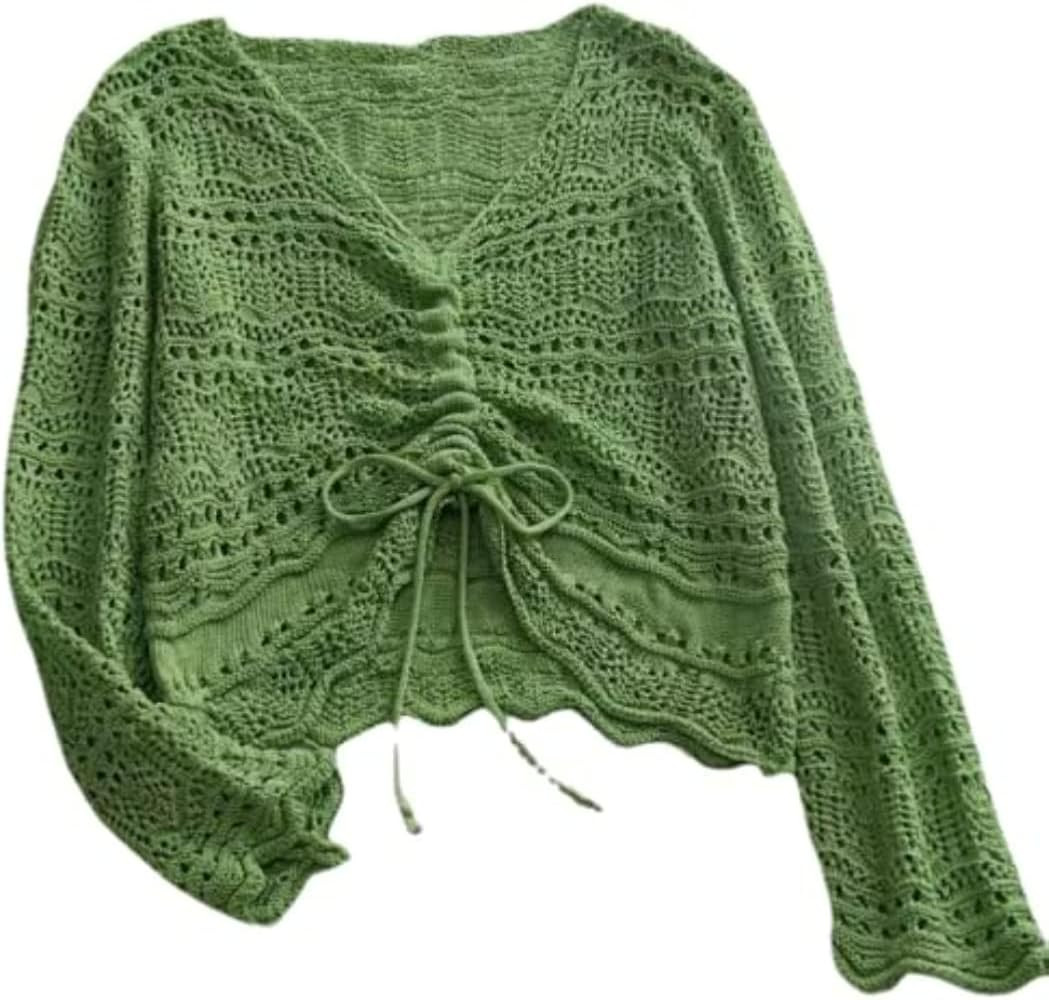 Cottagecore Blouse Crochet Top Cottagecore Clothing Grunge Fairy Clothes Grunge Fairy Aesthetic F... | Amazon (US)