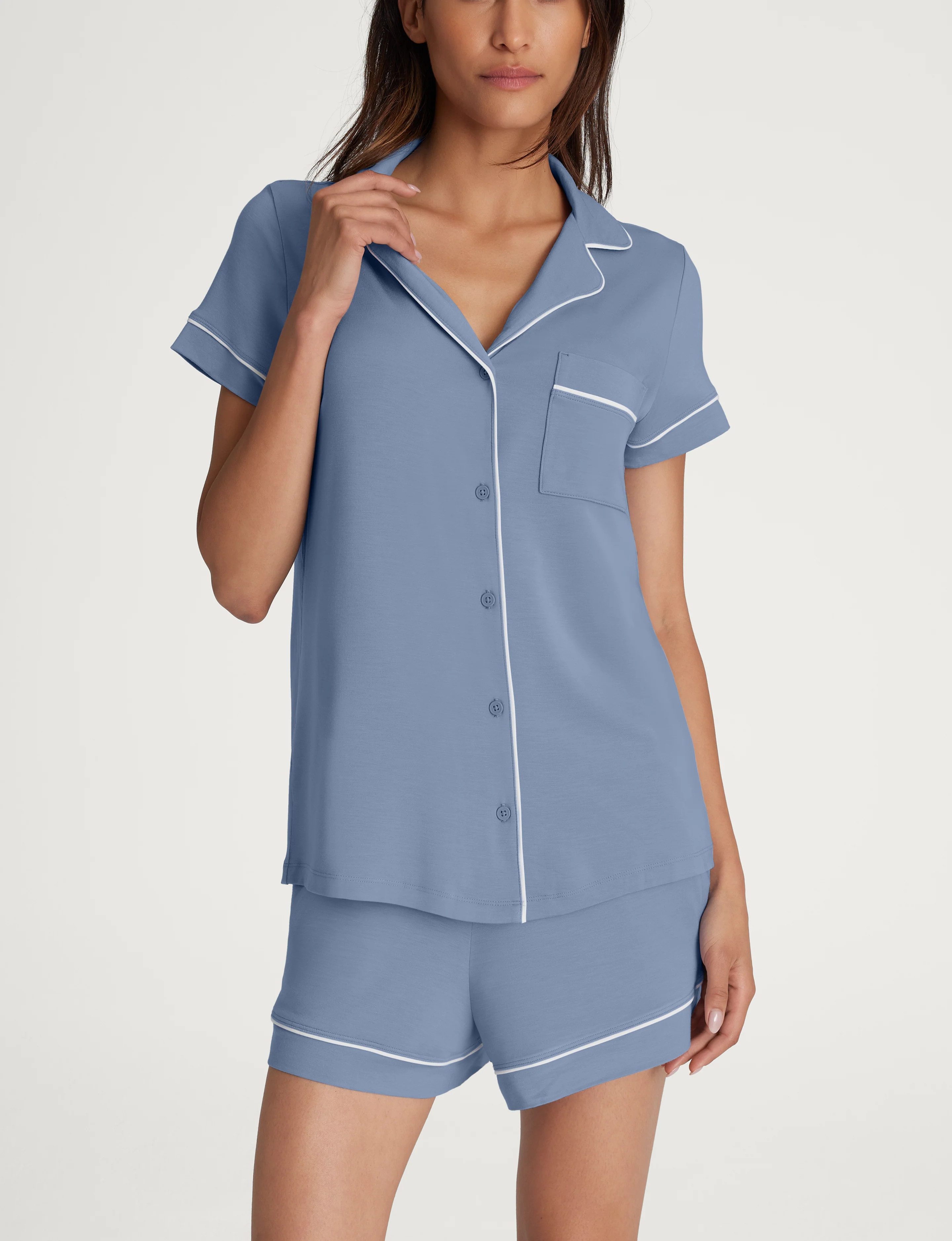 Women's Downtime Pajama Top & Short Set | Tommy John