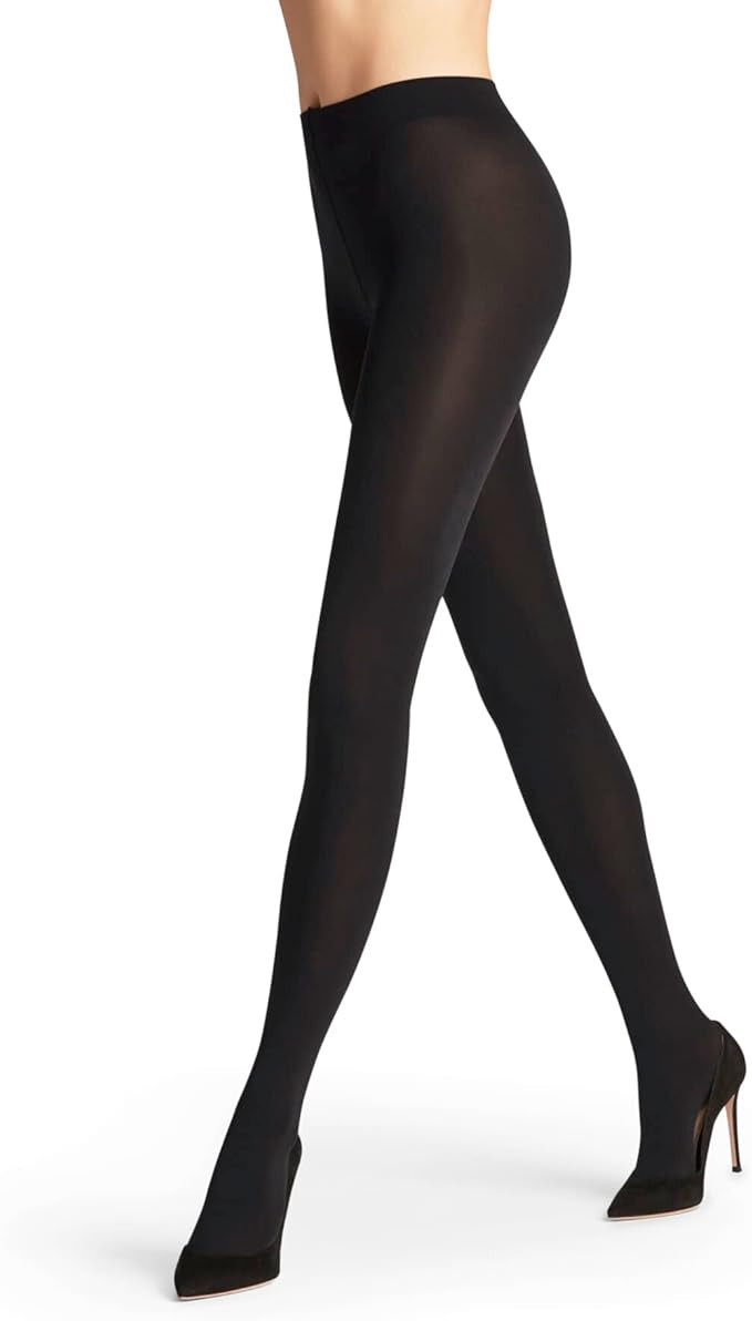 FALKE Women's Seidenglatt 80 DEN Tights Opaque Thick Warm Plain Shiny Resistant With Comfort Wais... | Amazon (UK)