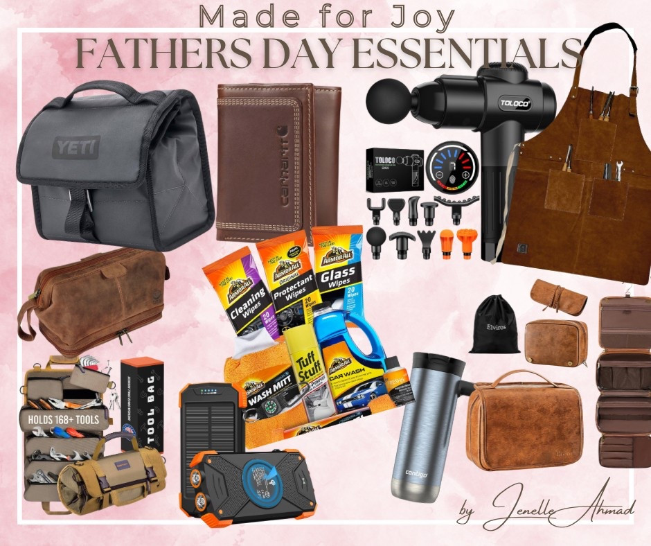 Soooo many ideas for fathers this year! More linked below. I got you! 
The theragun is amazing… it’s a gift for you too! The yeti lunch box, manly grilling apron, travel bags, all of it!

#LTKSaleAlert #LTKFamily #LTKGiftGuide