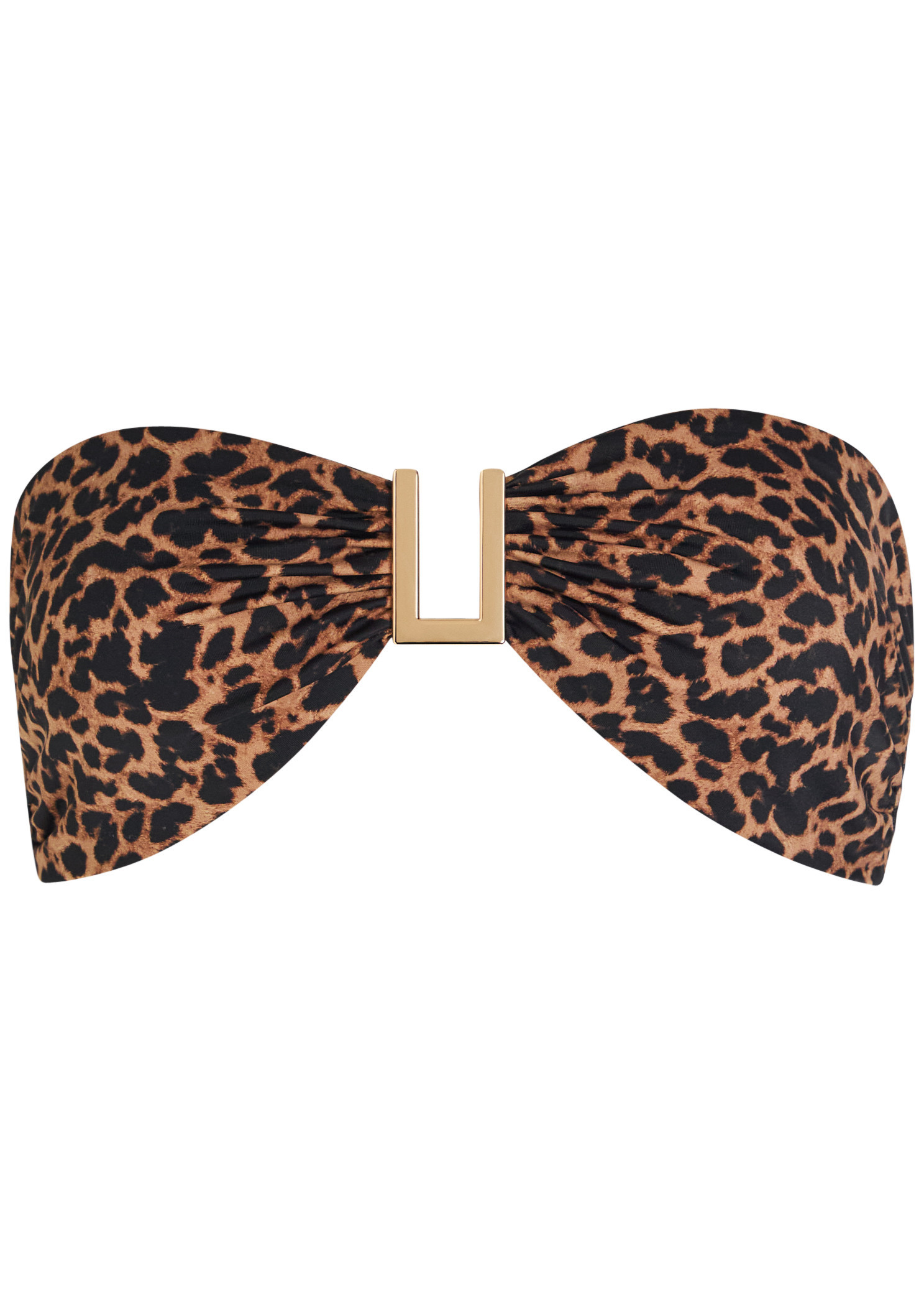 Taormina leopard-print bikini top | Harvey Nichols