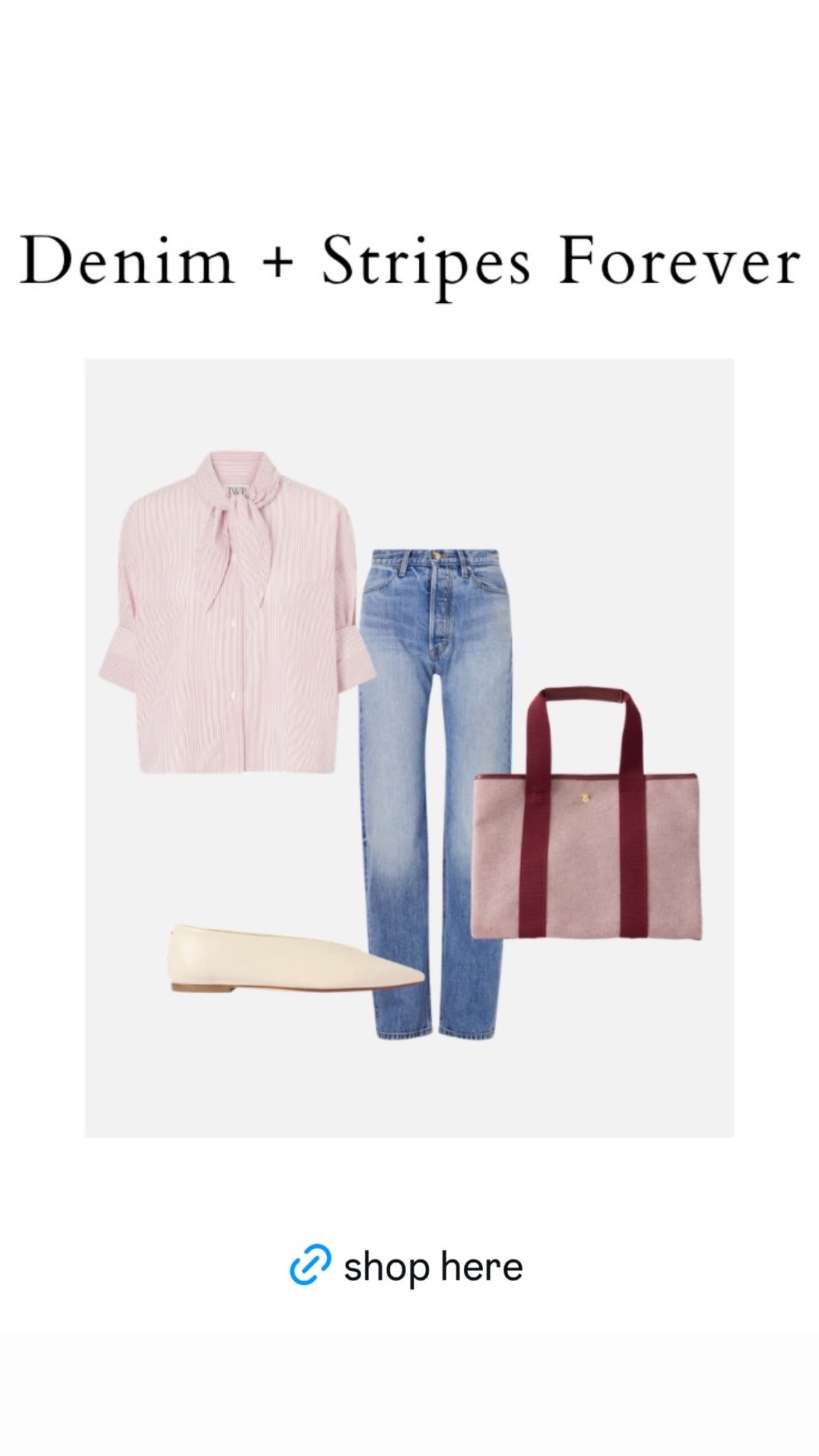 Denim + Stripes Forever

#LTKootd #LTKgrwm #LTKdayinmylife