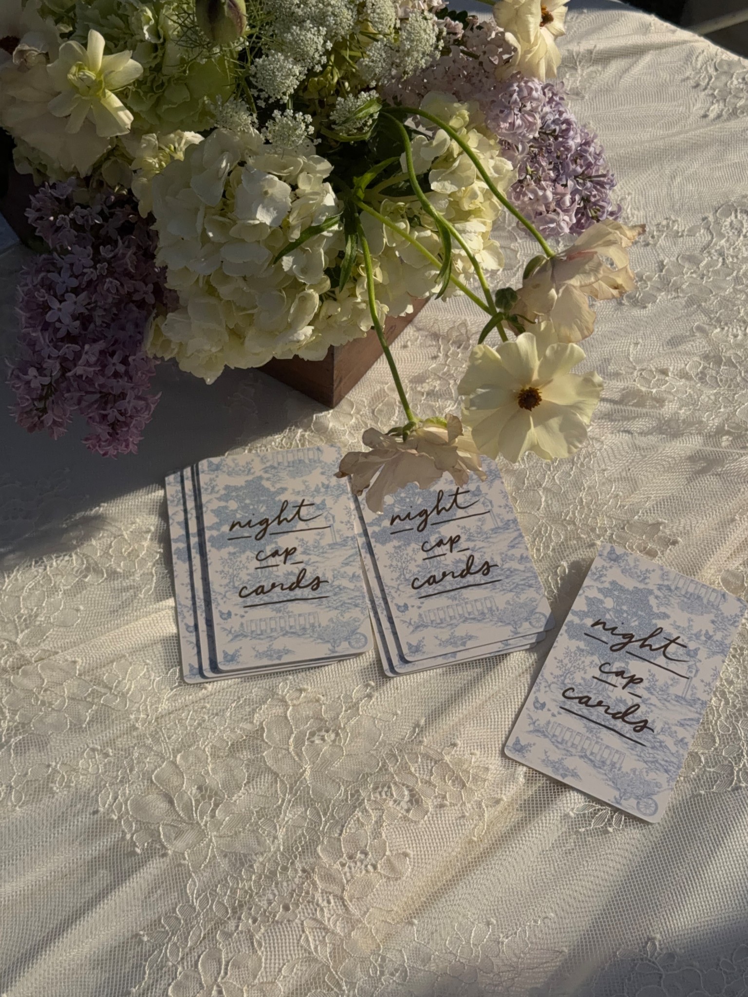 My fave aesthetic conversation card game for hosting!! 