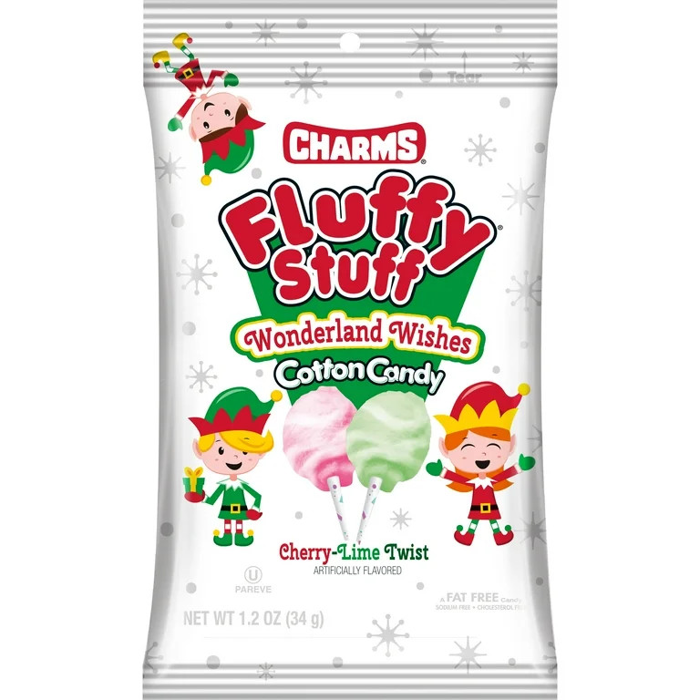 Fluffy Stuff, Cotton Candy, Wonderland Wishes 1.2 oz Bag, Peanut Free, Gluten Free | Walmart (US)