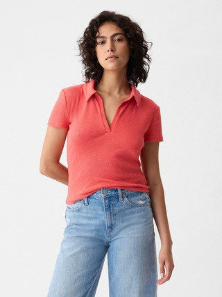 Essential Rib Polo Shirt | Gap (US)