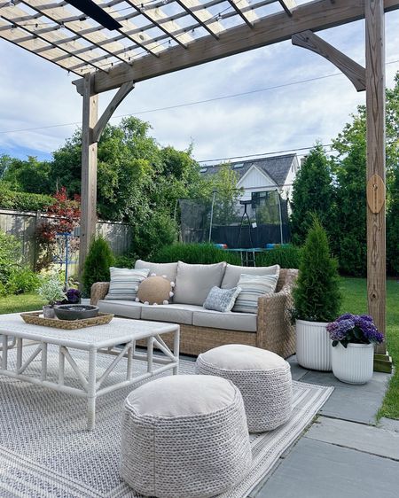 Sharing some new outdoor finds from @loweshomeimprovement #ad for a fun patio refresh! Loving these swivel chairs (also come in non-swivel version), and fun outdoor pillows!! Don’t miss these cute solar lanterns, such a fun vibes at night and super affordable too!! #LowesPartner 


#LTKHome #LTKSummerSales #LTKSeasonal