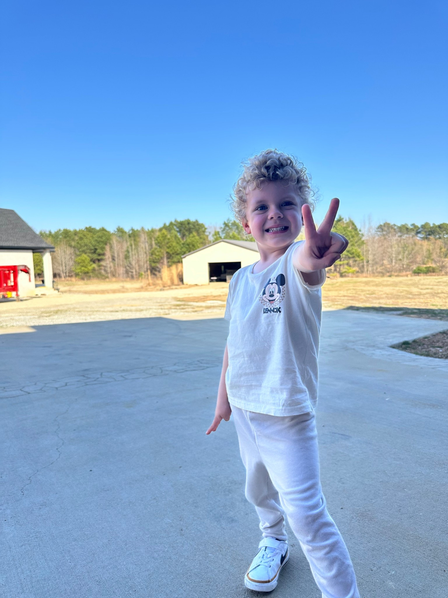 Disney t-shirt for families. Lennox is in a 4T and he’s 4. In the off white/cream color 

Toddler outfits, toddler boy clothes, Disney outfits, Disney shirt

#LTKTravel #LTKFindsUnder50 #LTKKids