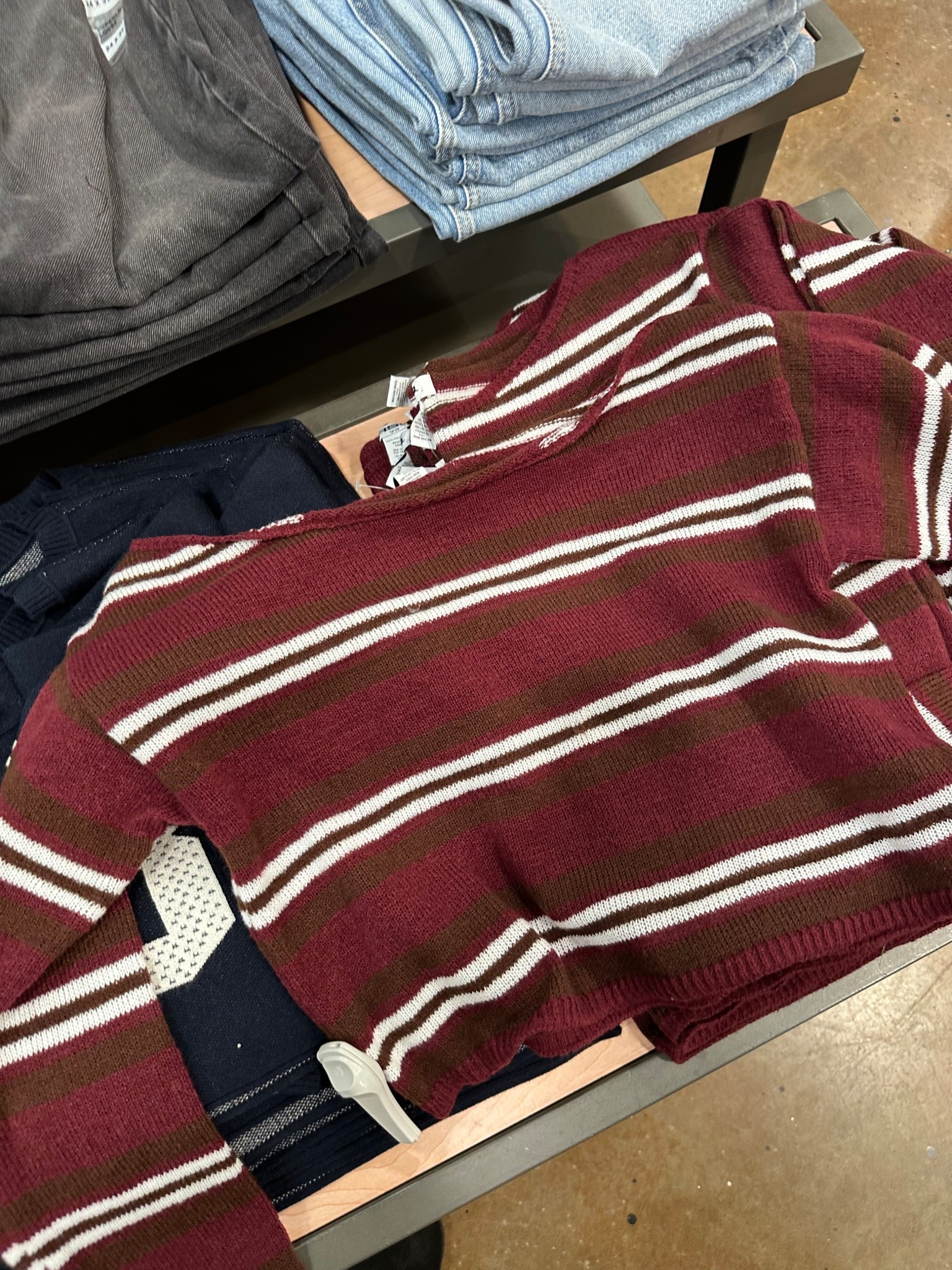 Love this off the shoulder maroon sweater! It’s so fall & slightly cropped! Priced at $32!

#LTKFindsUnder50 #LTKMidsize #LTKFindsUnder100