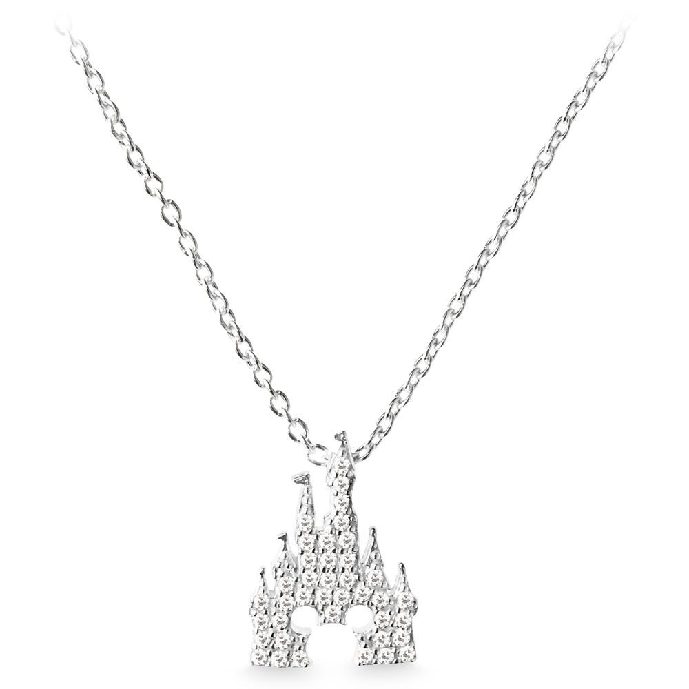 Mickey Mouse Icon on Fantasyland Castle Necklace by Rebecca Hook Official shopDisney | Disney Store