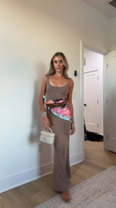 My dress is from Showpo size 2 it’s so stretchy with the ribbed fabric and the scarf bandana over the waist is a fun wait to spice it up! I add the bandana and a wrap belt. My heels are from Amazon and my new YSL vanity bag.

#LTKootd #LTKSeasonal #LTKdayinmylife
