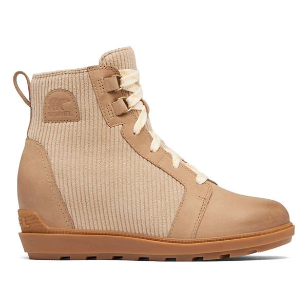 Women's SOREL Evie II NW Lace Boots 9 Dusty Tan/Gum | Scheels