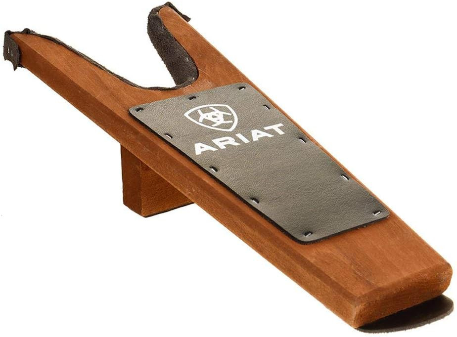 ARIAT Small Stained Wood Boot Jack with Padded Edge | Amazon (US)