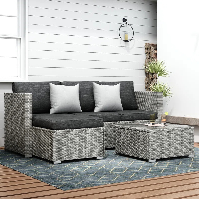 Southerland 4 - Person Outdoor Seating Group | Wayfair North America