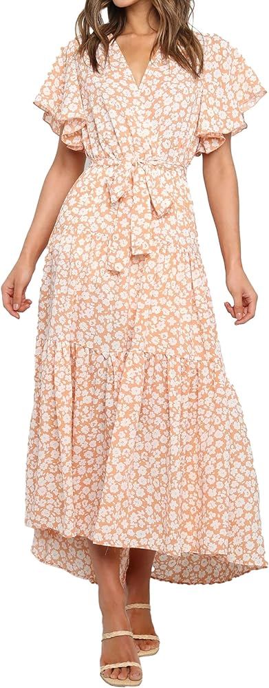 Lantina Summer Maxi Dress for Women 2021 | Amazon (US)