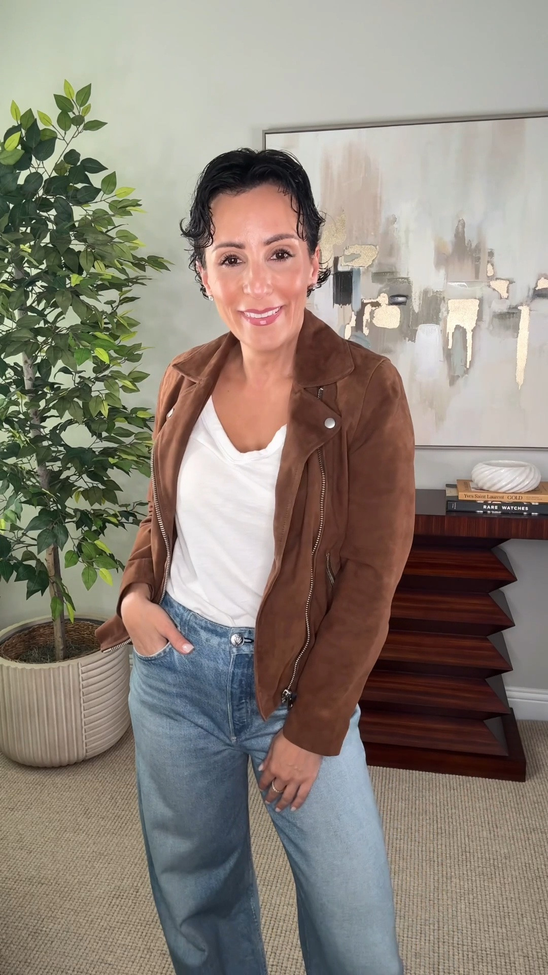 The best outfits usually come down to balance. Pair a relaxed silhouette with more structured pieces, then finish with a loafer or sleek flat to make the entire look feel intentional.

fall styling tips, everyday outfit ideas, casual chic style, elevated casual outfit, how to style relaxed pants, women over 50 style, fall outfit inspiration, stylist tips, high low styling, modern classic style, StylewithEugenia

#LTKgrwm #LTKootd #LTKOver40