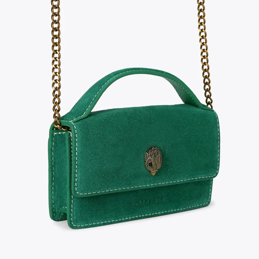 extra small bond top handle bag | Kurt Geiger US