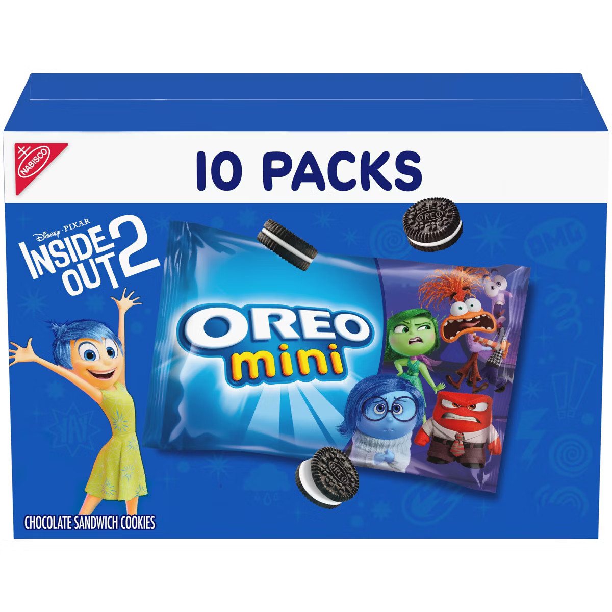 Oreo Mini Chocolate Sandwich Cookies Snack Pack - 10oz/10ct | Target