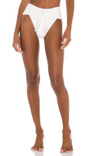 Riviera Bikini Bottom in White | Revolve Clothing (Global)