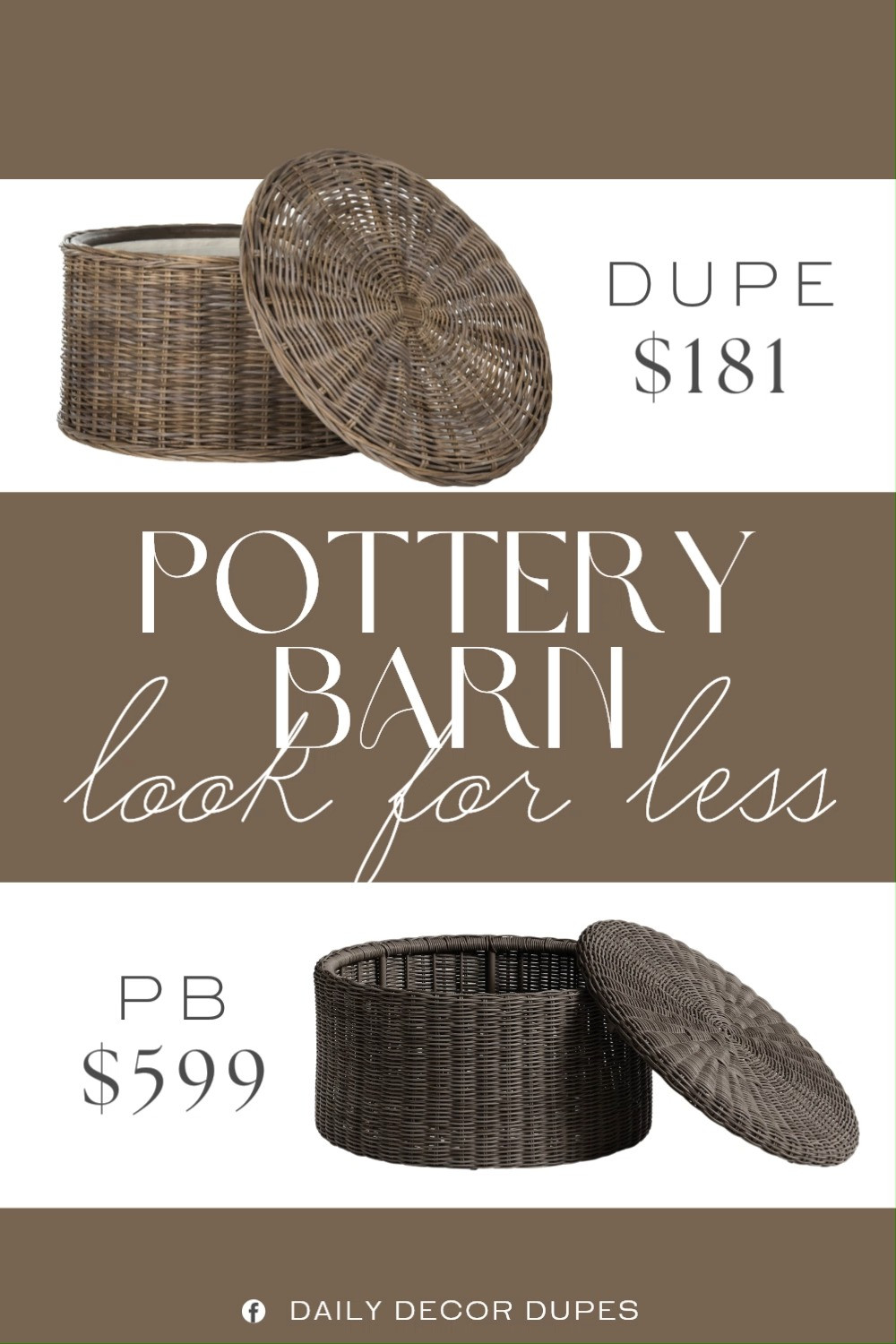 Inspired by Pottery Barn Wicker Outdoor Coffee Table with Storage. Wicker Storage Coffee Table. Outdoor Storage Coffee Table. Outdoor Center Table with Storage. Modern Outdoor Living. Patio Storage Solutions. Contemporary Wicker Patio Table. 

Home more affordable option find copy cat similar look for less budget friendly affordable cheap cheaper beautiful pretty. Clearance sale coupon code discount code promo code luxury lookalike look a like Inspo inspiration inspired by idea ideas Love like these? I share multiple every day in my FB group.
#potterybarninspired #wickertable #outdoorcoffeetable #storagetable #outdoorliving #patioinspo #furniturefinds #storagesolution 

 #LTKHome