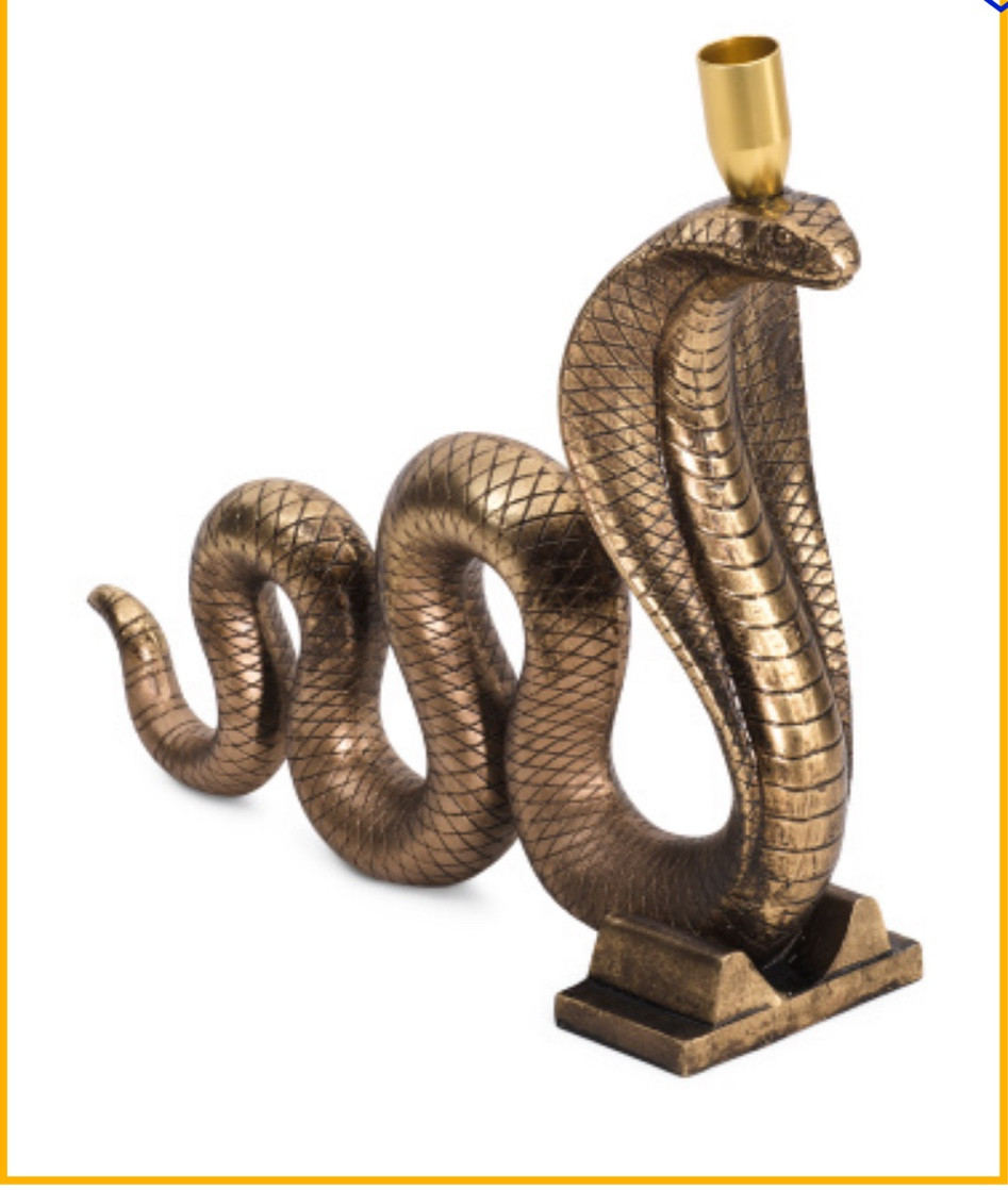Cobra Taper Candle holder 

#LTKSeasonal #LTKhome #LTKHalloween