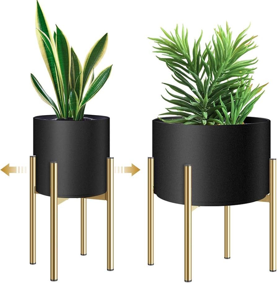 Plant Stand - Metal Plant Stands for Indoor Plants Adjustable for 8-12 inches Plant Pot (not Incl... | Amazon (CA)
