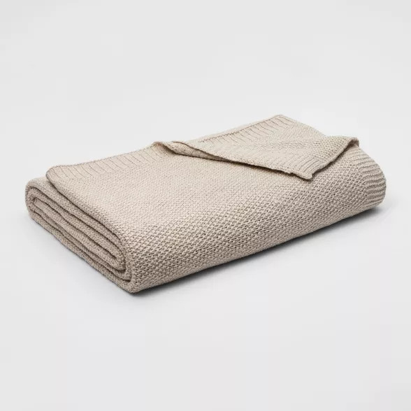 Sweater Knit Bed Blanket - Threshold™ | Target
