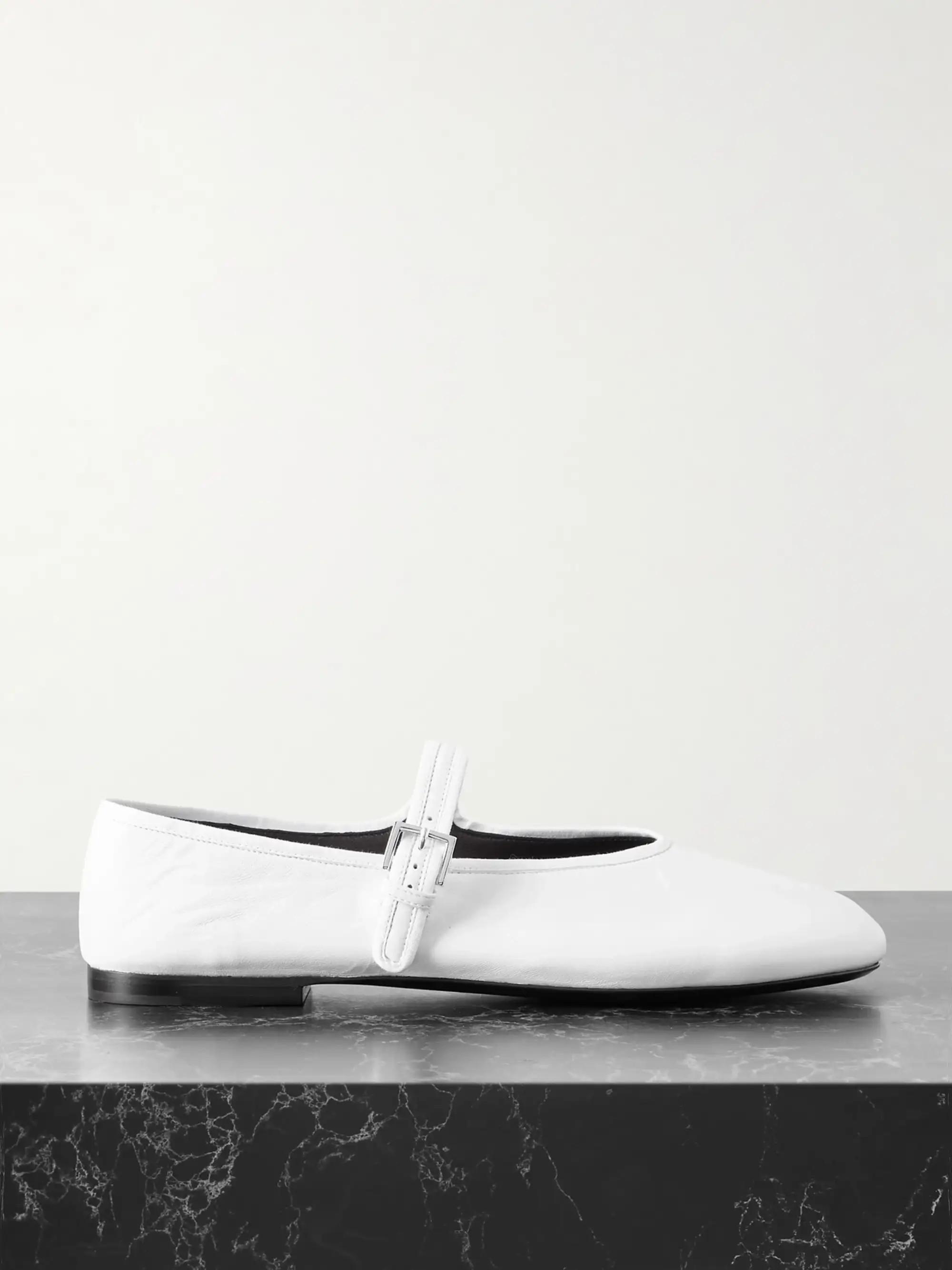 Boheme leather Mary Jane ballet flats | NET-A-PORTER (US)