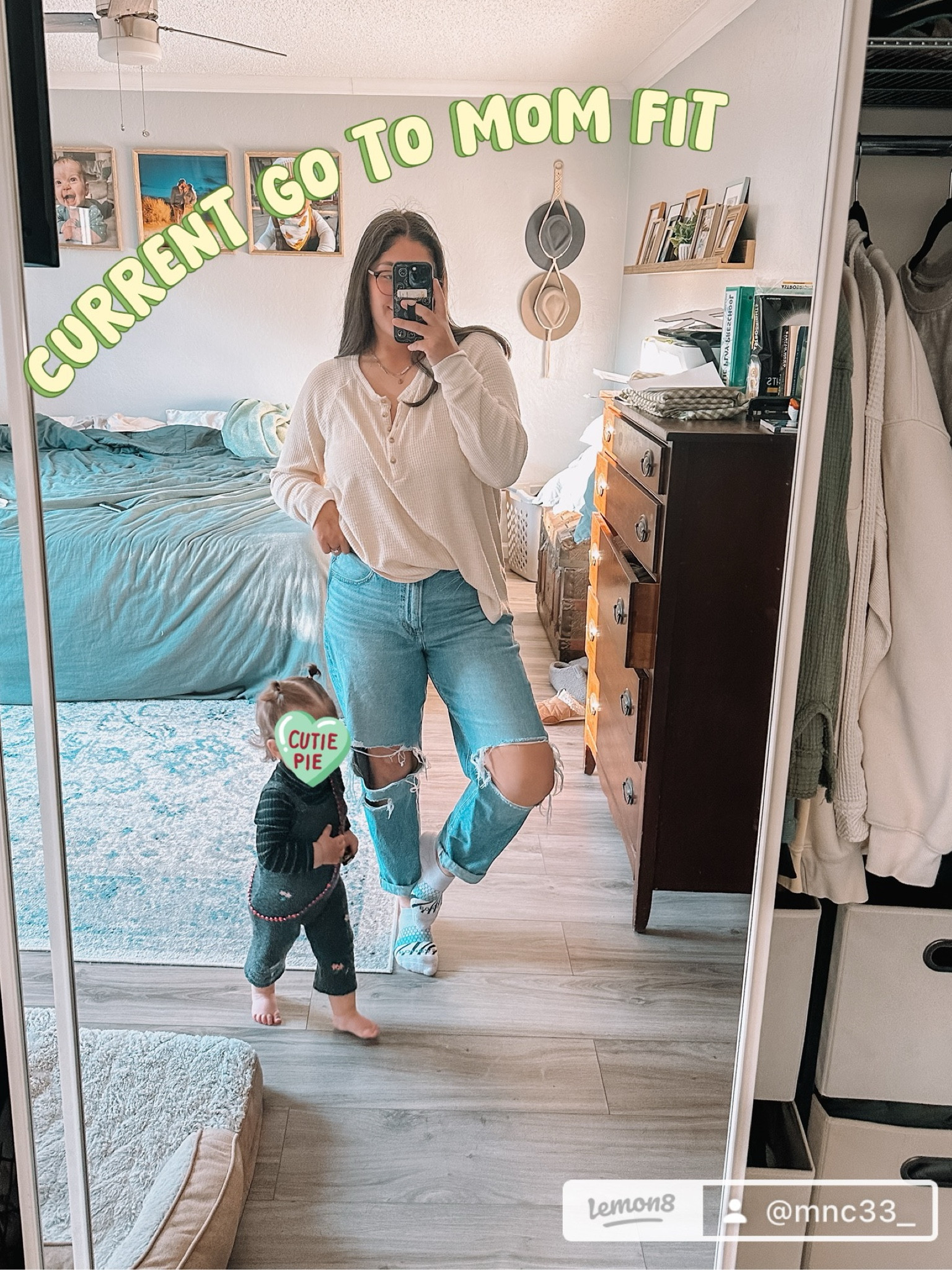 I swear I wear this once a week at this point! I’m 5’4” and the pants are in the short length. The shirt fits in both a medium and a large, I’m wearing the large and prefer the oversized fit. 

#LTKMidsize #LTKStyleTip #LTKFamily