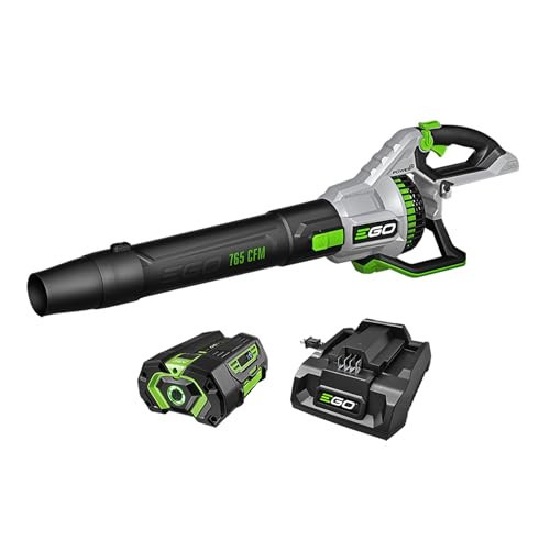EGO POWER+ Leaf Blower, Cordless Electric 765 CFM, Includes 56V 5.0Ah Battery and Charger - LB7654 | Amazon (US)