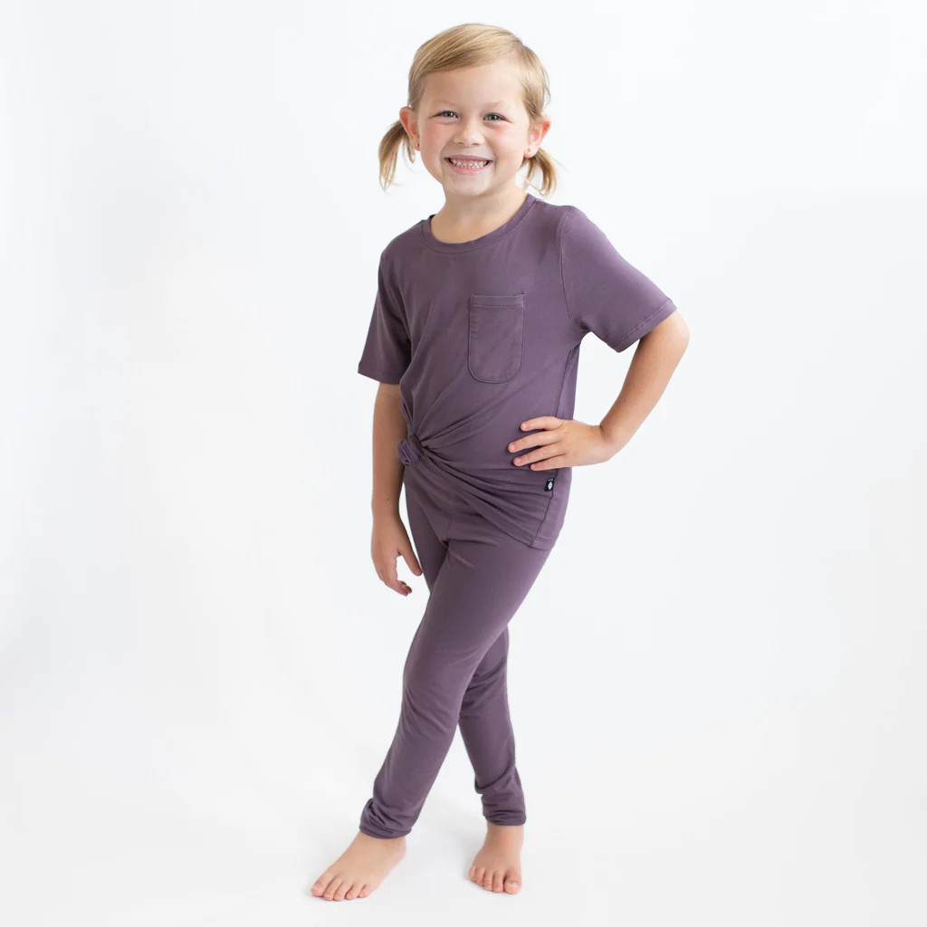 Toddler Leggings in Currant | Kyte Baby