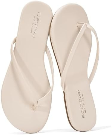 Project Cloud Flip Flops for Women Footwear- Lightweight and Memory Foam Insole Sandals for Women... | Amazon (US)