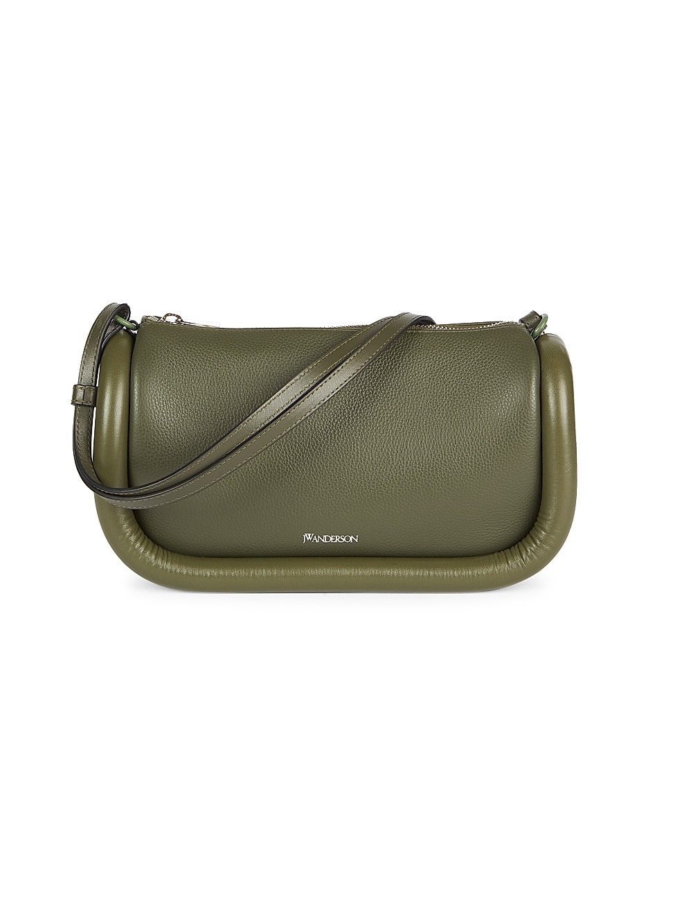 Men's The Bumper Leather Shoulder Bag - Dark Olive | Saks Fifth Avenue
