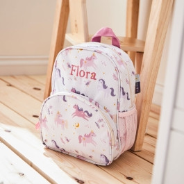 Personalised Unicorn Print Mini Backpack | My 1st Years (Global)