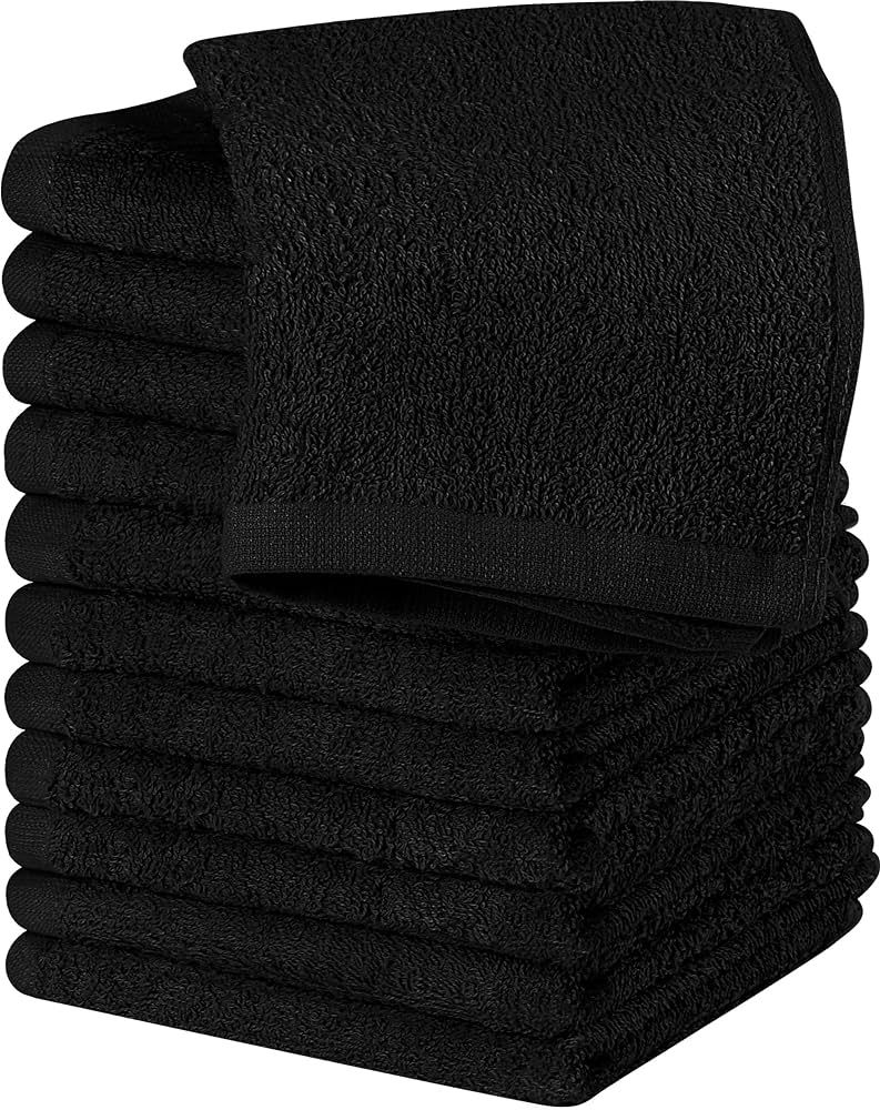 Utopia Towels 12 Pack Cotton Washcloths Set - 100% Ring Spun Cotton, Premium Quality Flannel Face... | Amazon (US)