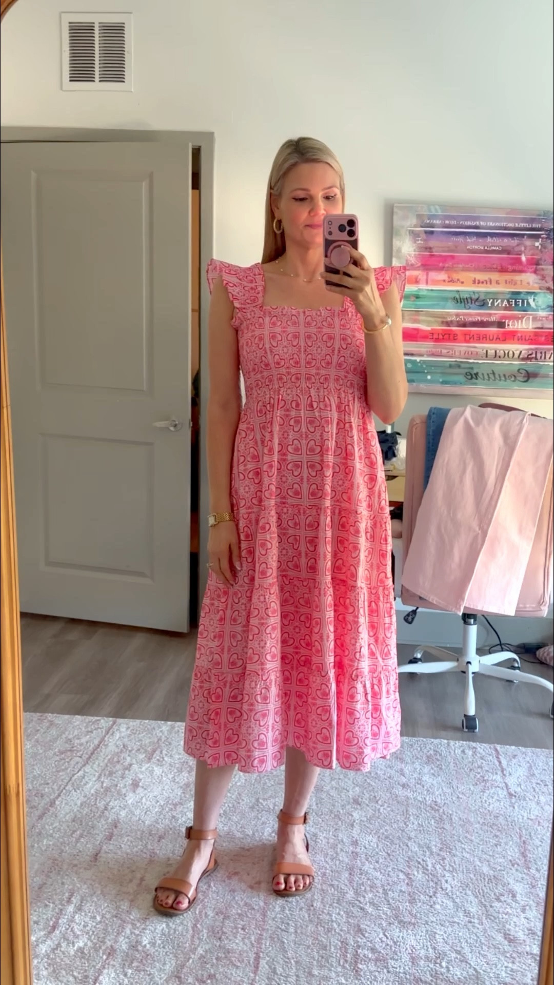 Hill House Nap Dress in heart print. Size small. Fits true to size  

#LTKootd #LTKOver40 #LTKTall