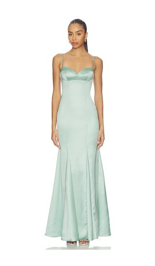 Katie May Opus Gown in Mint. - size M | Revolve Clothing (Global)