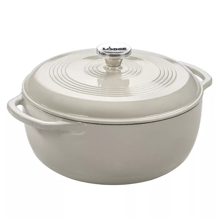 Lodge 6qt Cast Iron Enamel Dutch Oven | Target