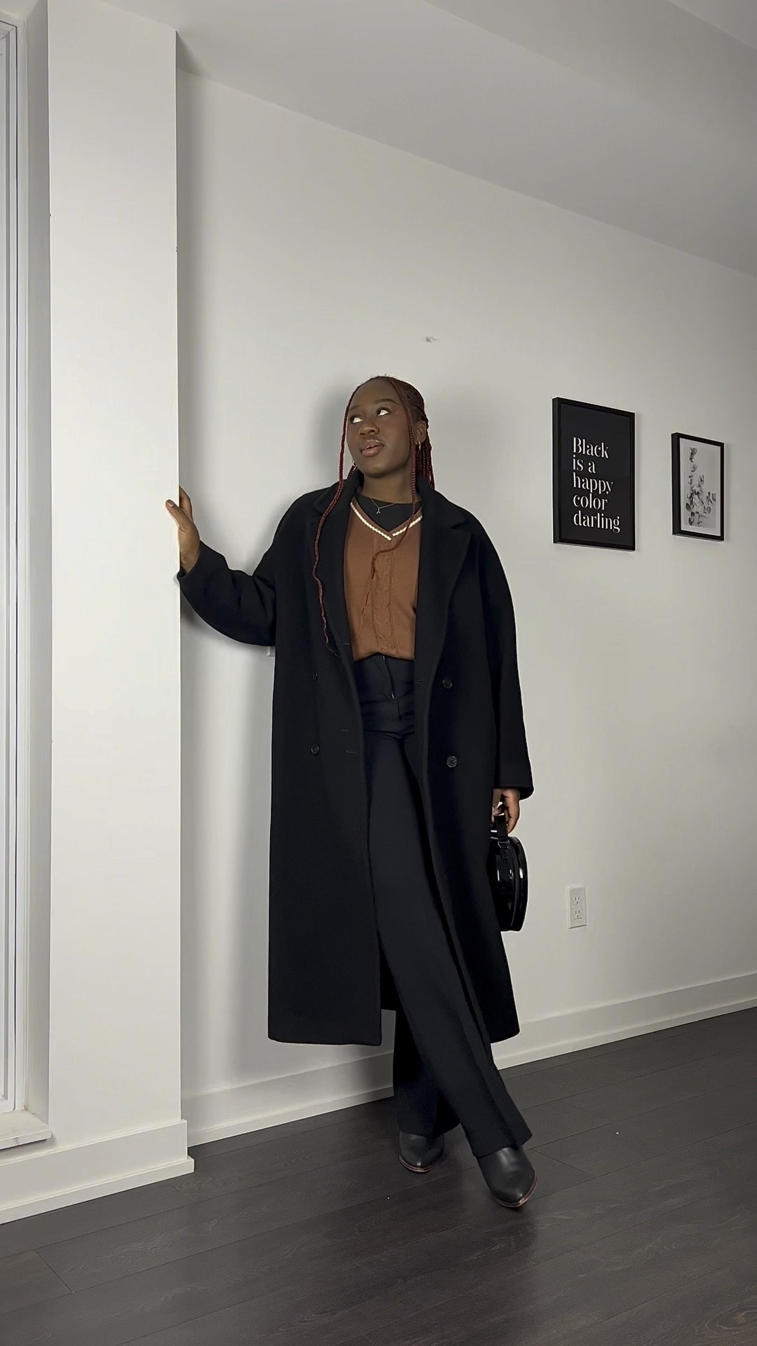 day 20/25 of winter outfit ideas

wearing a US 6 in the alanya pants, a size L in the slouch coat and size XS in the long sleeve top. Sweater vest is originally from charcoal clothing but I’ve link something similar. 

#blacktrenchcoat #winteroutfitideas #corporateoutfit #workoutfit #minimalstyleoutfit 

#LTKstyletip #LTKSeasonal #LTKHoliday
